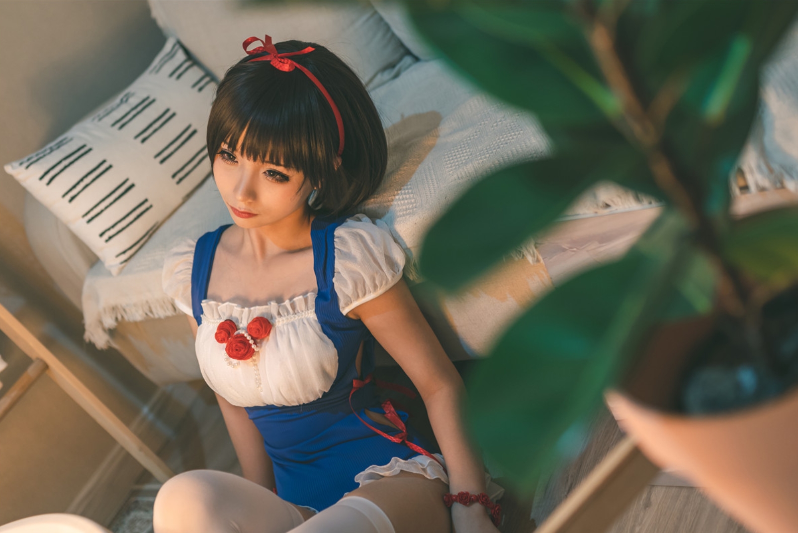 蠢沫沫 NO.009 白雪姬：化身可爱短发公主！快来围观啦！插图