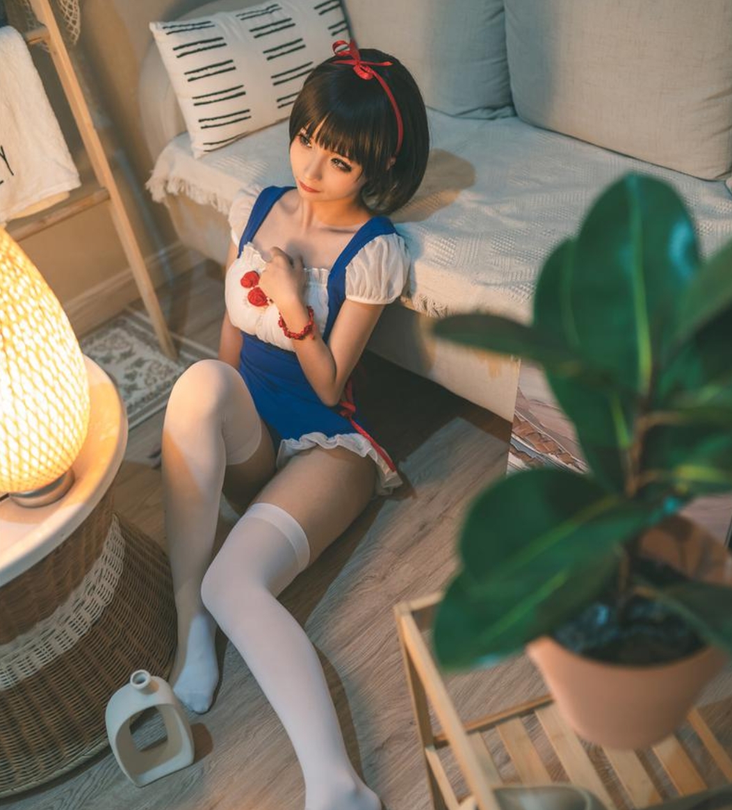 蠢沫沫 NO.009 白雪姬：化身可爱短发公主！快来围观啦！插图1