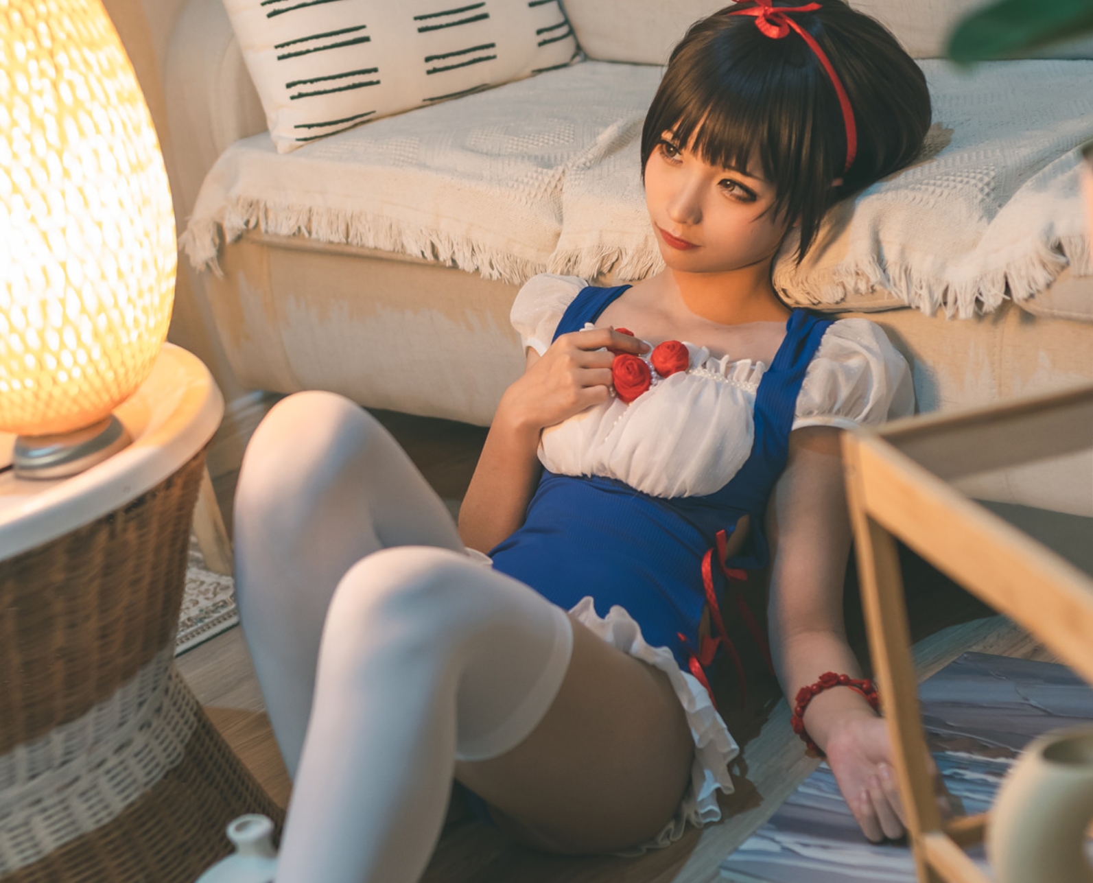 蠢沫沫 NO.009 白雪姬：化身可爱短发公主！快来围观啦！插图2