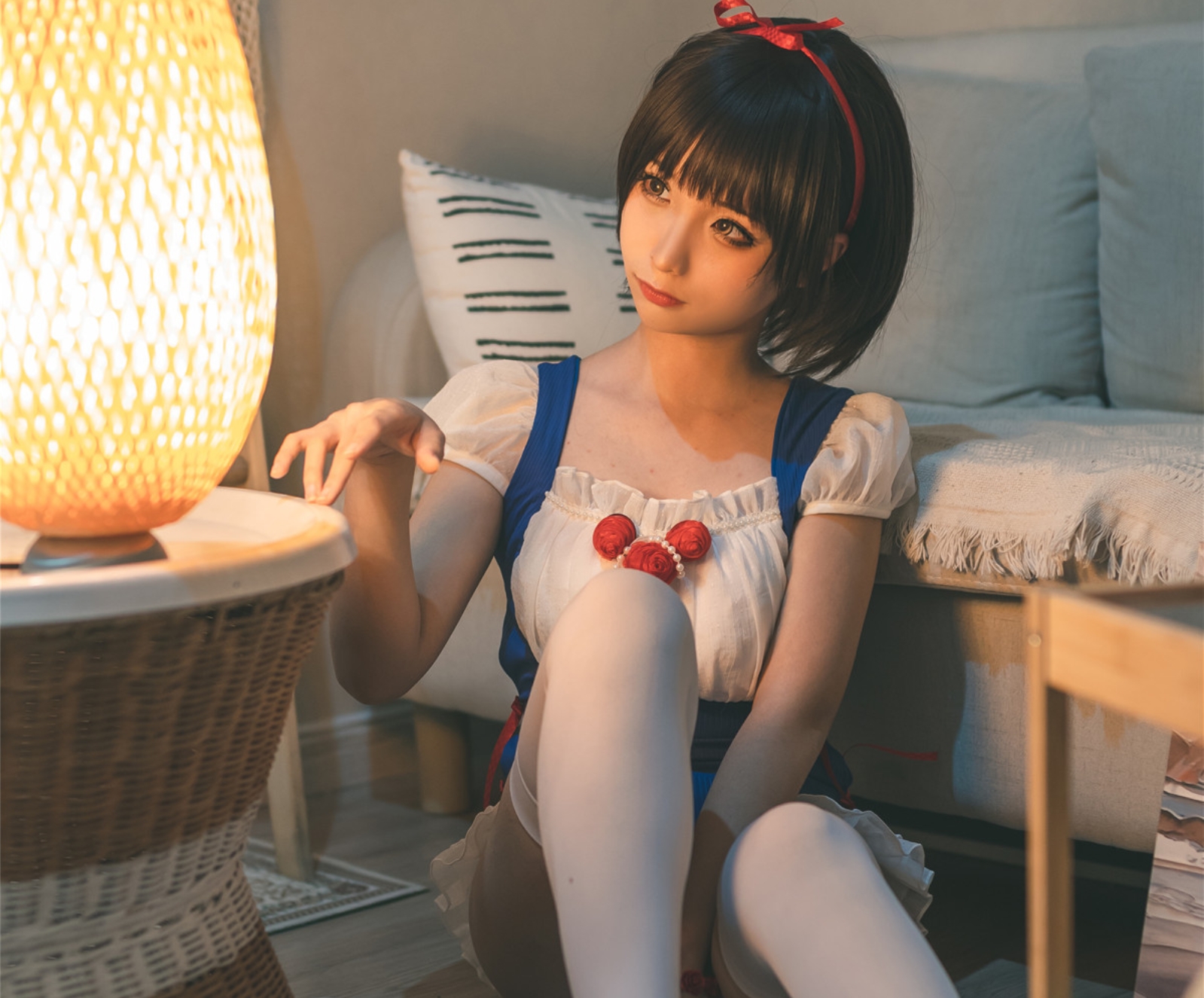 蠢沫沫 NO.009 白雪姬：化身可爱短发公主！快来围观啦！插图3