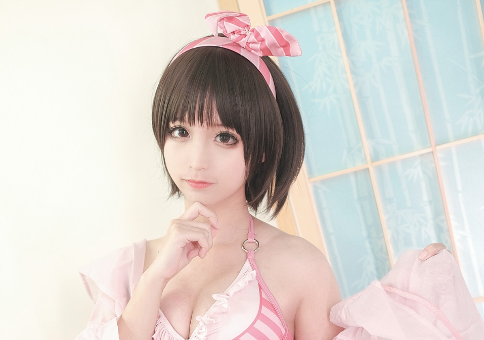 蠢沫沫 NO.020 加藤惠泳装：少女梦境，勾起回忆，带你走进奇幻世界！插图