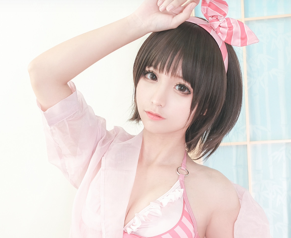 蠢沫沫 NO.020 加藤惠泳装：少女梦境，勾起回忆，带你走进奇幻世界！插图2