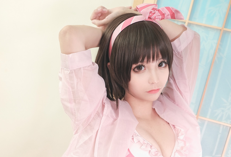 蠢沫沫 NO.020 加藤惠泳装：少女梦境，勾起回忆，带你走进奇幻世界！插图3