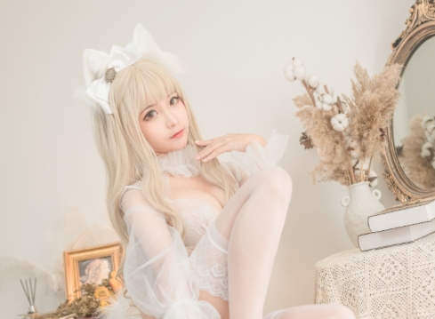 蠢沫沫NO.058《白猫》：天使与猫咪的完美融合插图4