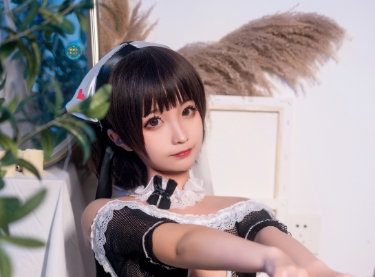 蠢沫沫NO.065《黑白女仆》:优雅与俏皮的完美交织插图3 蠢沫沫NO.065《黑白女仆》:优雅与俏皮的完美交织插图3