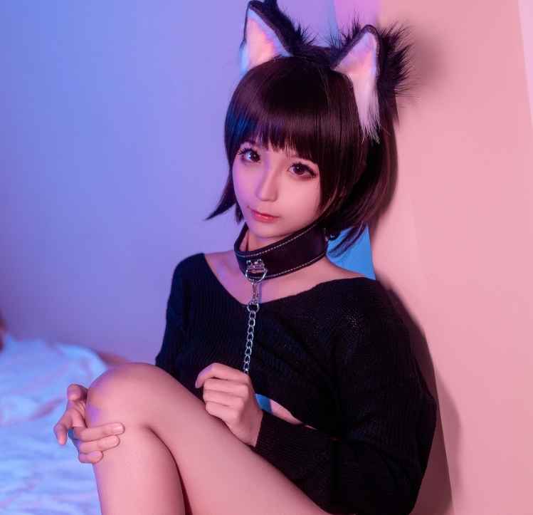 蠢沫沫NO.070《项圈》:项圈与猫耳的完美结合插图3 蠢沫沫NO.070《项圈》:项圈与猫耳的完美结合插图3