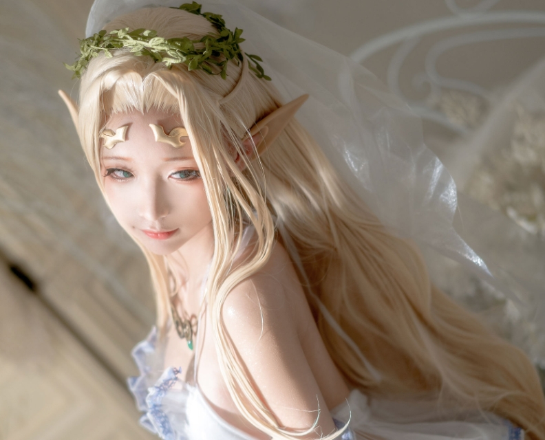 蠢沫沫的《白精灵3套》Cosplay:超凡脱俗的精灵之美插图3 蠢沫沫的《白精灵3套》Cosplay:超凡脱俗的精灵之美插图3