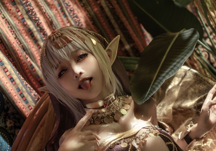 蠢沫沫《黑兽》：魔幻与魅惑并存的Cosplay插图3