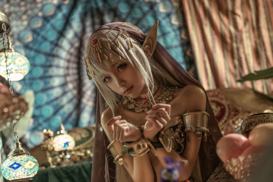 蠢沫沫《黑兽》：魔幻与魅惑并存的Cosplay插图4