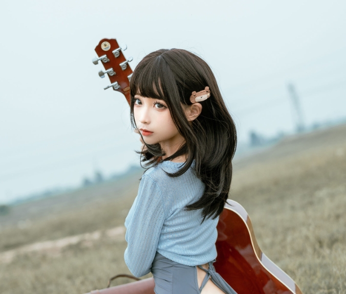 蠢沫沫的《吉他妹妹》:治愈系Cosplay作品插图4 蠢沫沫的《吉他妹妹》:治愈系Cosplay作品插图4