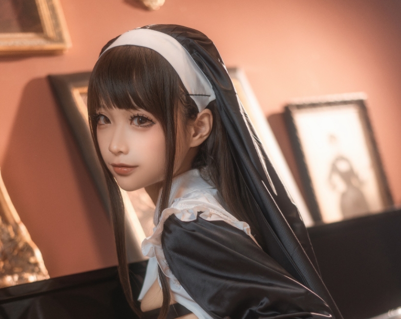 神秘与纯真的交融——蠢沫沫《仆-修女》的独特魅力插图4