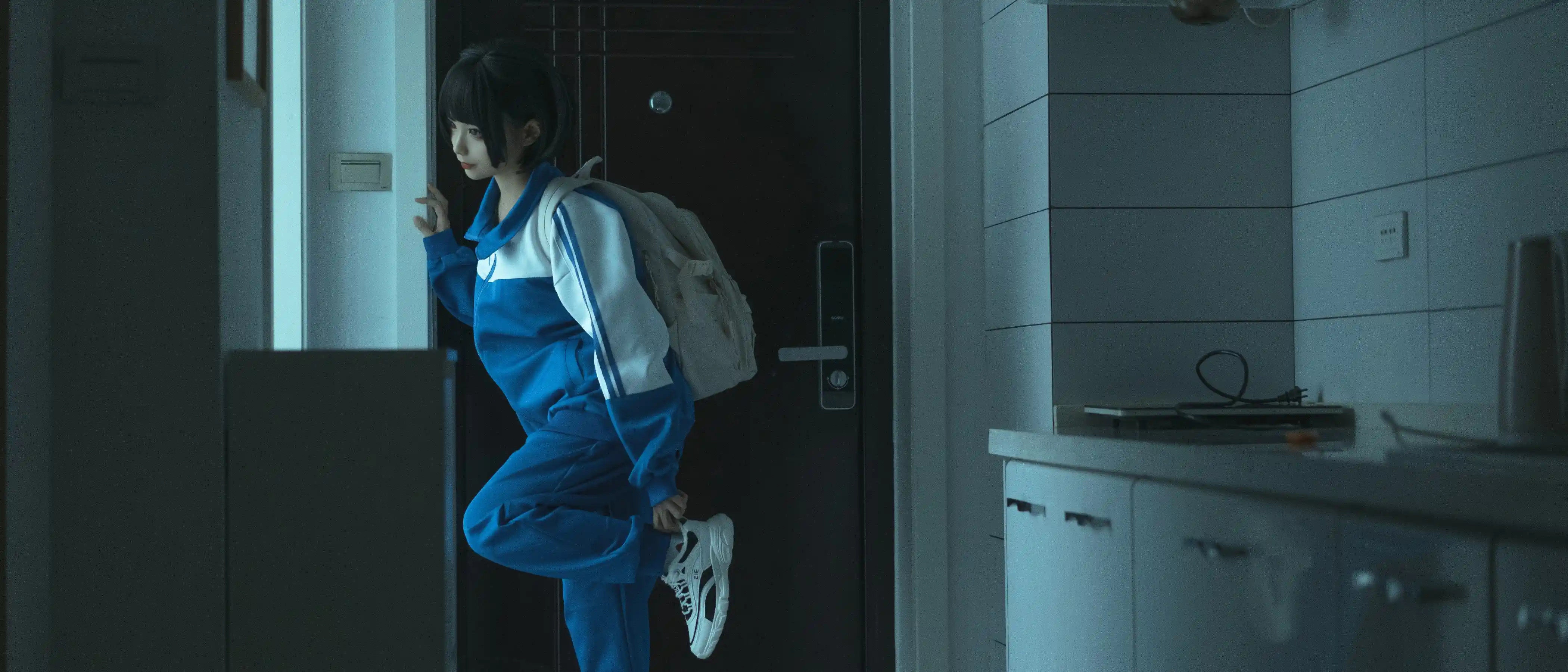 蠢沫沫《叫兽的恶作剧》学妹篇曝光！清纯校服×剧情向cos氛围感拉满插图