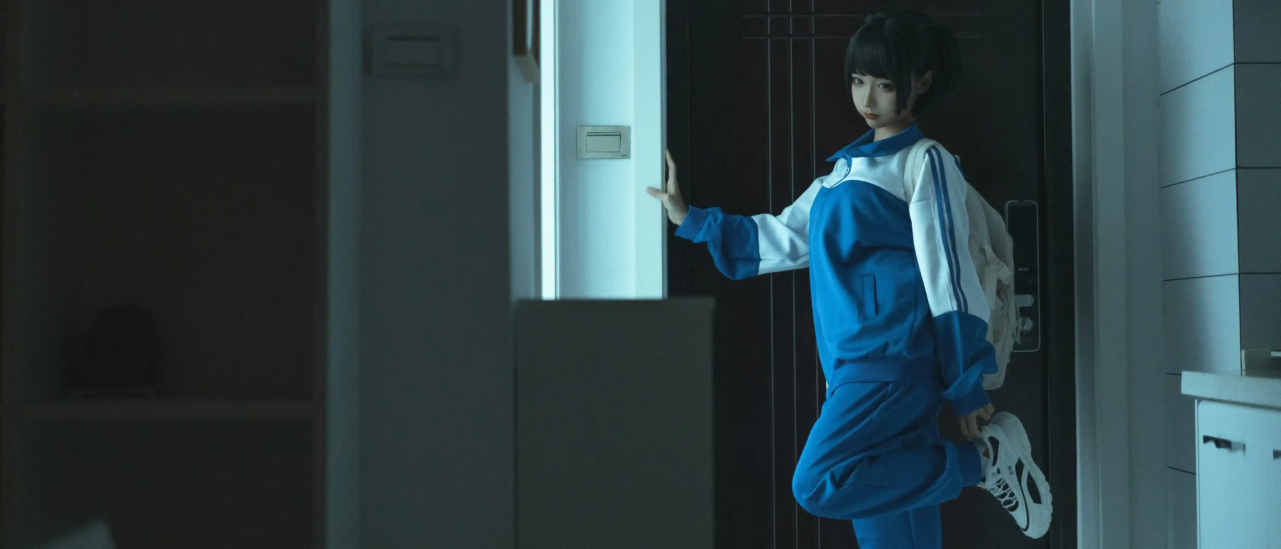 蠢沫沫《叫兽的恶作剧》学妹篇曝光！清纯校服×剧情向cos氛围感拉满插图1