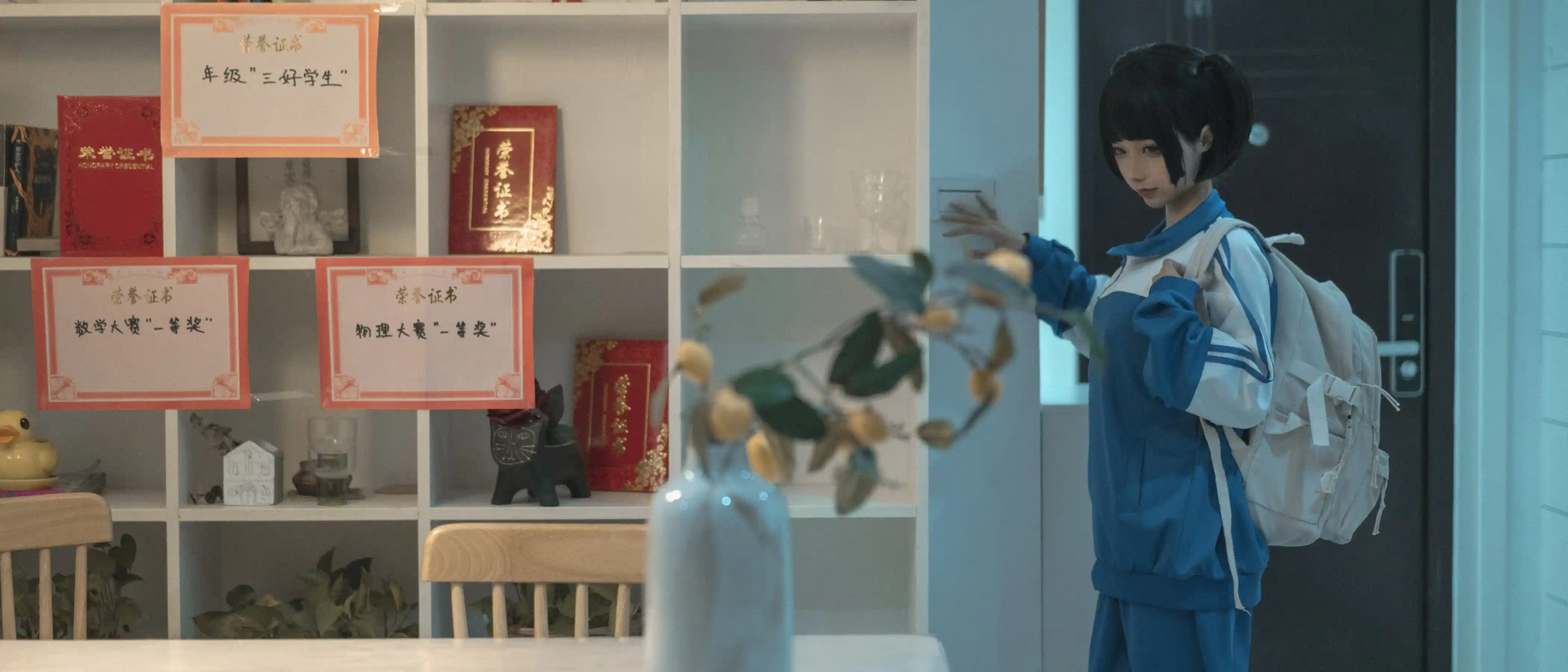 蠢沫沫《叫兽的恶作剧》学妹篇曝光！清纯校服×剧情向cos氛围感拉满插图2