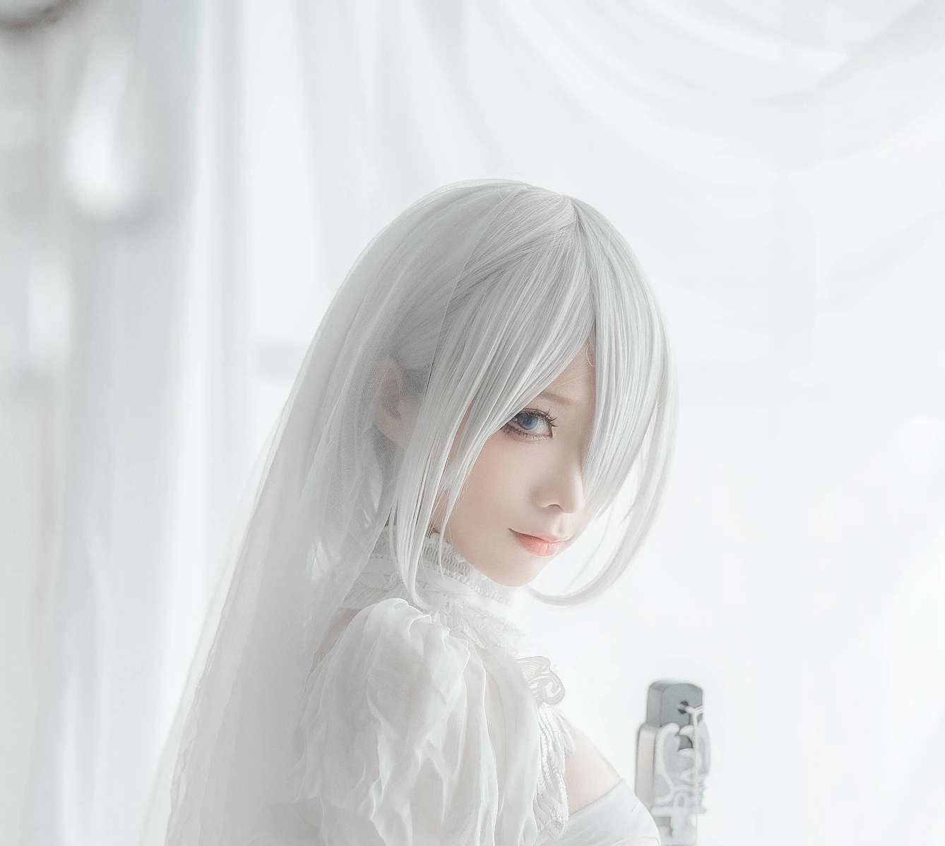 答应我,看完这波沫沫版2B-白婚纱,别再问我什么是“赛博救赎”了!插图2 答应我,看完这波沫沫版2B-白婚纱,别再问我什么是“赛博救赎”了!插图2